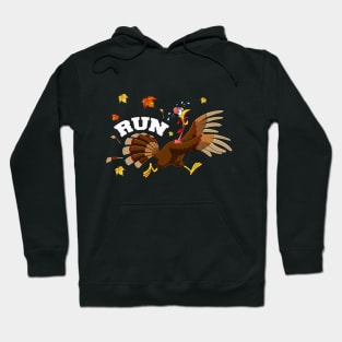 Turkey Run Costume Thanksgiving Running Turkey Trot Hoodie